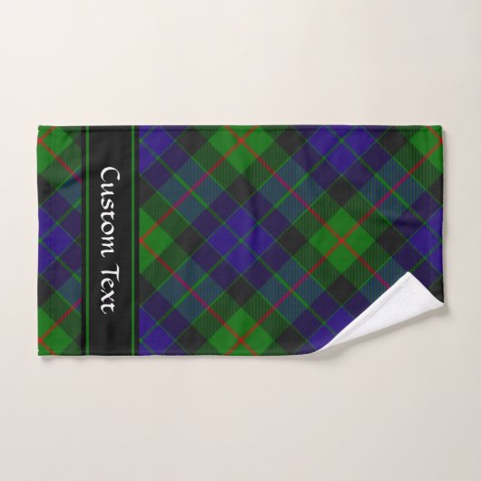 Clan Gunn Tartan Bath Towel Set Bad Handdoek (Handdoek)