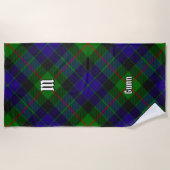 Clan Gunn Tartan Beach Towel Strandlaken (Voorkant)