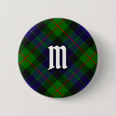 Clan Gunn Tartan Button (Voorkant)