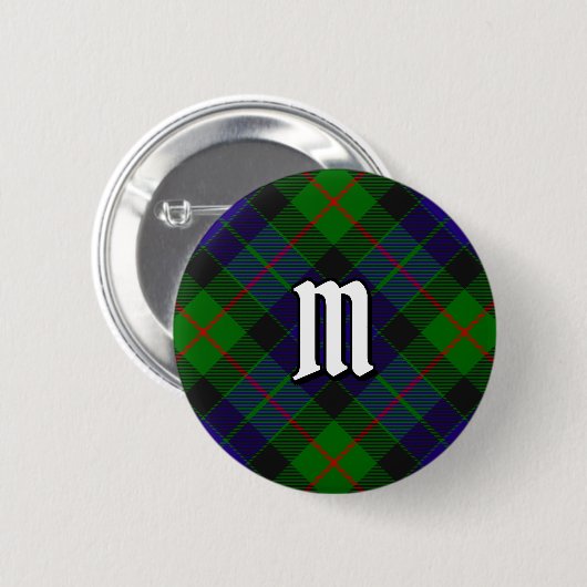 Clan Gunn Tartan Button (Voorkant /achterkant)