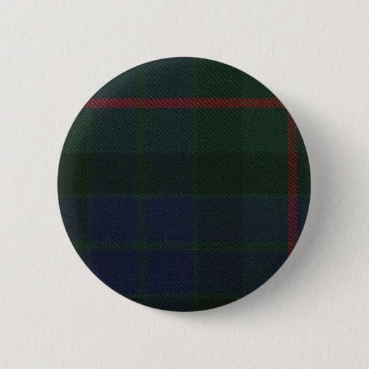 Clan Gunn Tartan Button (Voorkant)