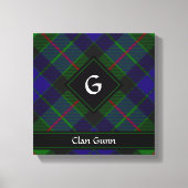 Clan Gunn Tartan Canvas Print (Voorkant)