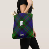 Clan Gunn Tartan Canvas tas (Dichtbij)