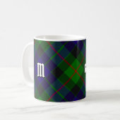 Clan Gunn Tartan Coffee Mok (Voorkant links)
