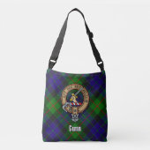 Clan Gunn Tartan Crossbody Bag Crossbody Tas (Voorkant)