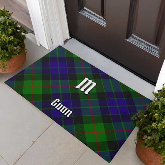 Clan Gunn Tartan Doormat Deurmat