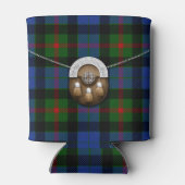 Clan Gunn Tartan en Sporran Blikjeskoeler (Achterkant)