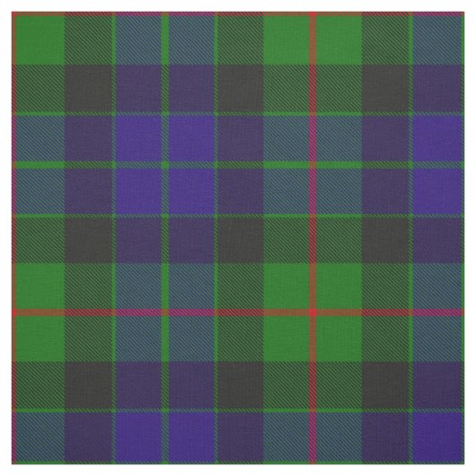 Clan Gunn Tartan Fabric Stof (Swatch)