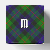 Clan Gunn Tartan Favor Box Bedankdoosjes (Bovenkant)