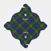 Clan Gunn Tartan Favor Box Bedankdoosjes (Uitgevouwen)