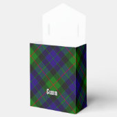 Clan Gunn Tartan Favor Box Bedankdoosjes (Geopend)