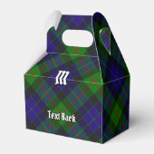 Clan Gunn Tartan Favor Box Bedankdoosjes (Achterkant)