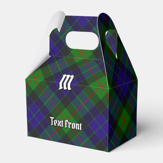 Clan Gunn Tartan Favor Box Bedankdoosjes (Voorkant Zijde)