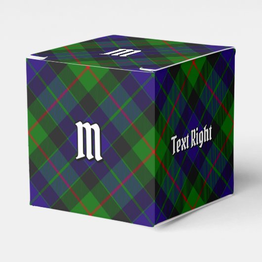 Clan Gunn Tartan Favor Box Bedankdoosjes (Voorkant Zijde)