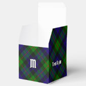 Clan Gunn Tartan Favor Box Bedankdoosjes (Geopend)