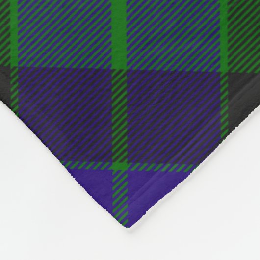 Clan Gunn Tartan Fleece Blanket (Hoek)