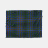 Clan Gunn Tartan Fleece Deken (Voorkant (Horizontaal))