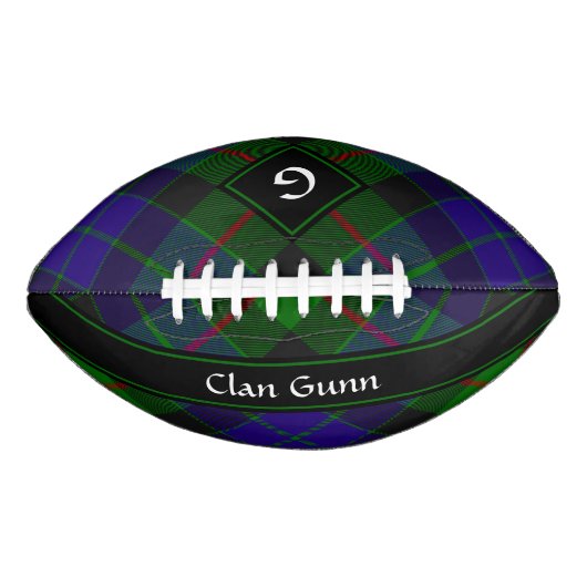 Clan Gunn Tartan Football (Voorkant)
