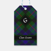 Clan Gunn Tartan Gift Labels Cadeaulabel (Voorkant)