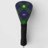 Clan Gunn Tartan Golf Head Hoesje Golfheadcover (Voorkant)