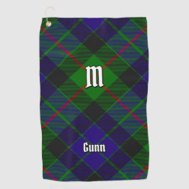 Clan Gunn Tartan Golf Towel Golfhanddoek