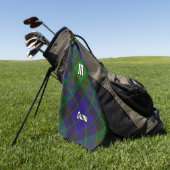 Clan Gunn Tartan Golf Towel Golfhanddoek (Groen)
