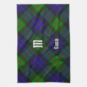 Clan Gunn Tartan Kitchen Towel Theedoek (Verticaal)