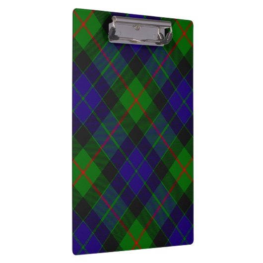 Clan Gunn Tartan Klembord (Rechts)