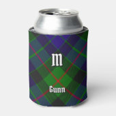 Clan Gunn Tartan Koelbox Blikjeskoeler (Blikje Voorkant)