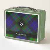 Clan Gunn Tartan Metal Lunch Box (Voorkant)