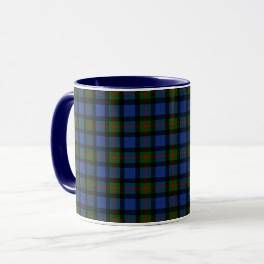 Clan Gunn Tartan Mok (Voorkant links)