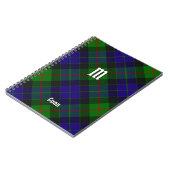Clan Gunn Tartan Notitieboek (Linkerzijde)