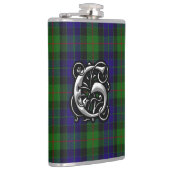 Clan Gunn Tartan Old Scotland Flask Heupfles (Rechts)