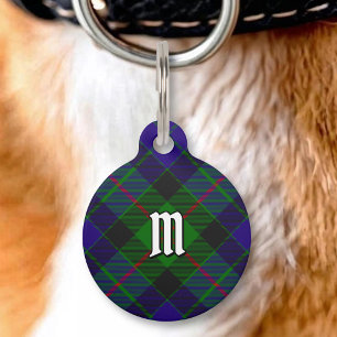 Clan Gunn Tartan Pet ID Tag Huisdierpenning