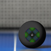 Clan Gunn Tartan Ping Pong Ball (Net)