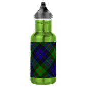 Clan Gunn Tartan RVS Waterfles (Rechts)