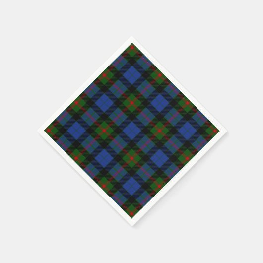 Clan Gunn Tartan Servetten (Hoek)