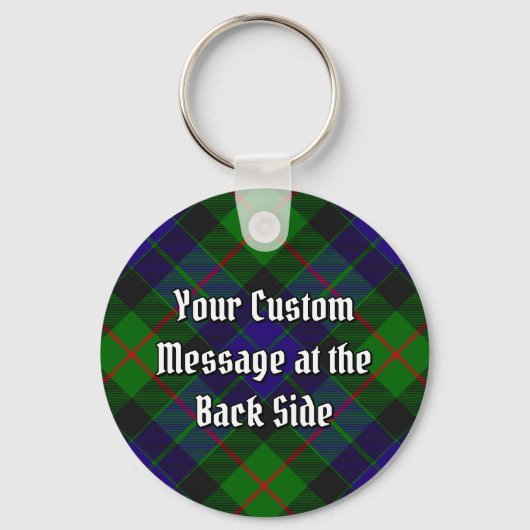 Clan Gunn Tartan Sleutelhanger (Achterkant)