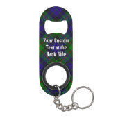 Clan Gunn Tartan Sleutelhanger Bottle Open Mini Flessenopener (Achterkant)