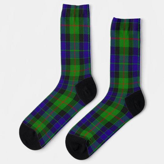 Clan Gunn Tartan Sokken (Links)