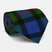 Clan Gunn Tartan Stropdas (Opgerold)