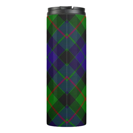 Clan Gunn Tartan Thermal Tumbler Thermosbeker (Achterkant)