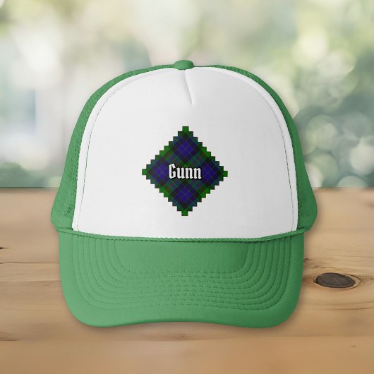 Clan Gunn Tartan Trucker Hat Pet
