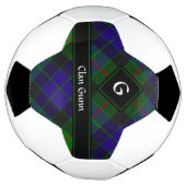 Clan Gunn Tartan Voetbal (Gedraaid)