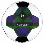 Clan Gunn Tartan Voetbal (Voorkant)
