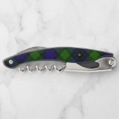 Clan Gunn Tartan Waiter Kurkentrekker (Achterkant)