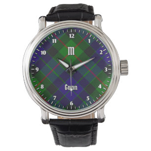 Clan Gunn Tartan Watch Horloge