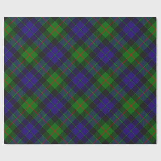 Clan Gunn Tartan Wrapping Paper Cadeaupapier (Vlak)