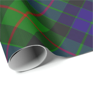 Clan Gunn Tartan Wrapping Paper Cadeaupapier