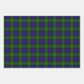Clan Gunn Tartan Wrapping Paper Sheets (Voorkant)